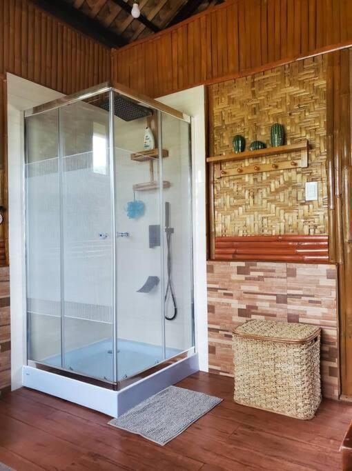 Modern Bahay Kubo In A Farm Near Tagaytay Tagaytay City Exterior foto